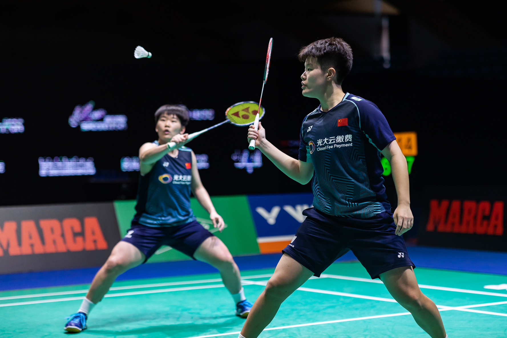 国羽混双集体出局,国羽女双决赛失利