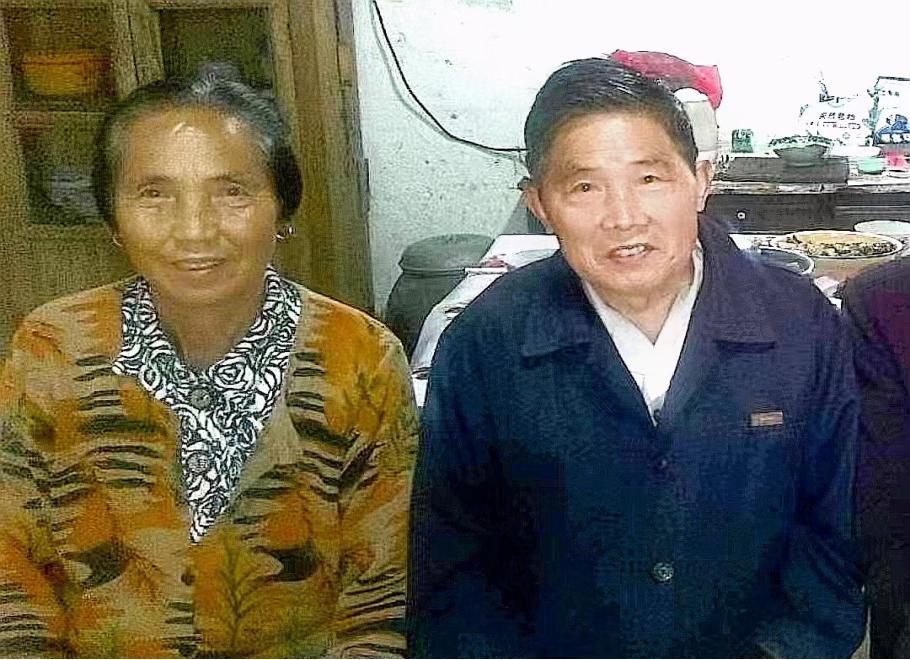 武穴梅川河边的上徐姨妈