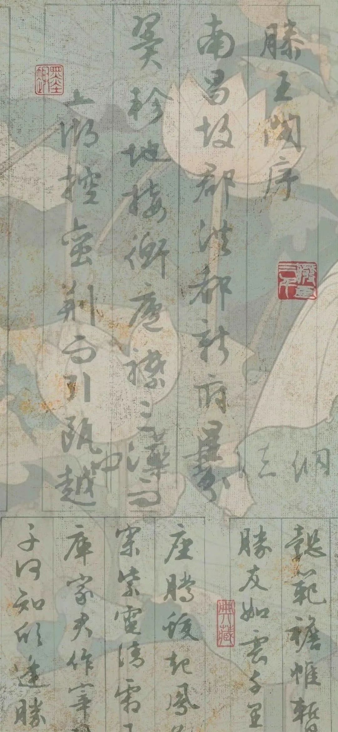 古风壁纸背景图,装修壁画手绘古风