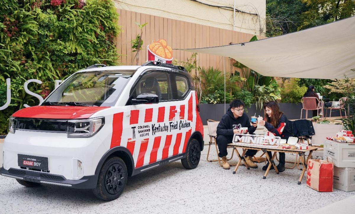 宏光miniev跑外卖,宏光miniev300km续航版4.98万