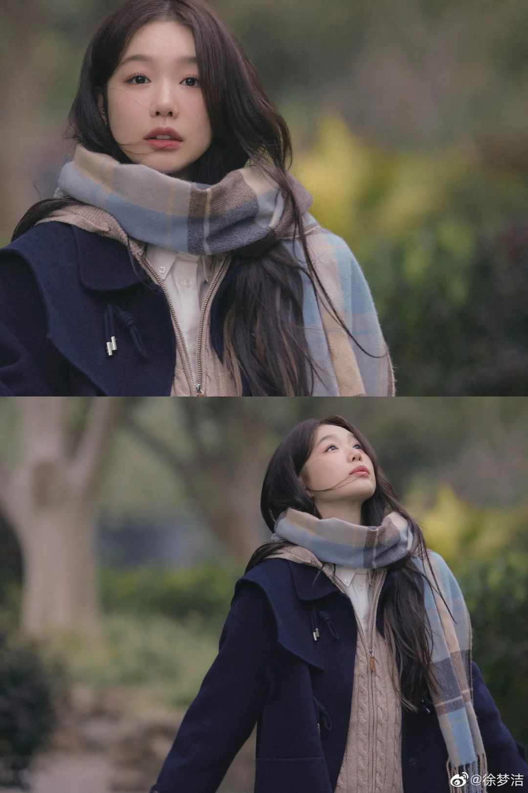 大衣围巾冬天最慵懒时髦的组合,大衣围巾入冬王炸组合