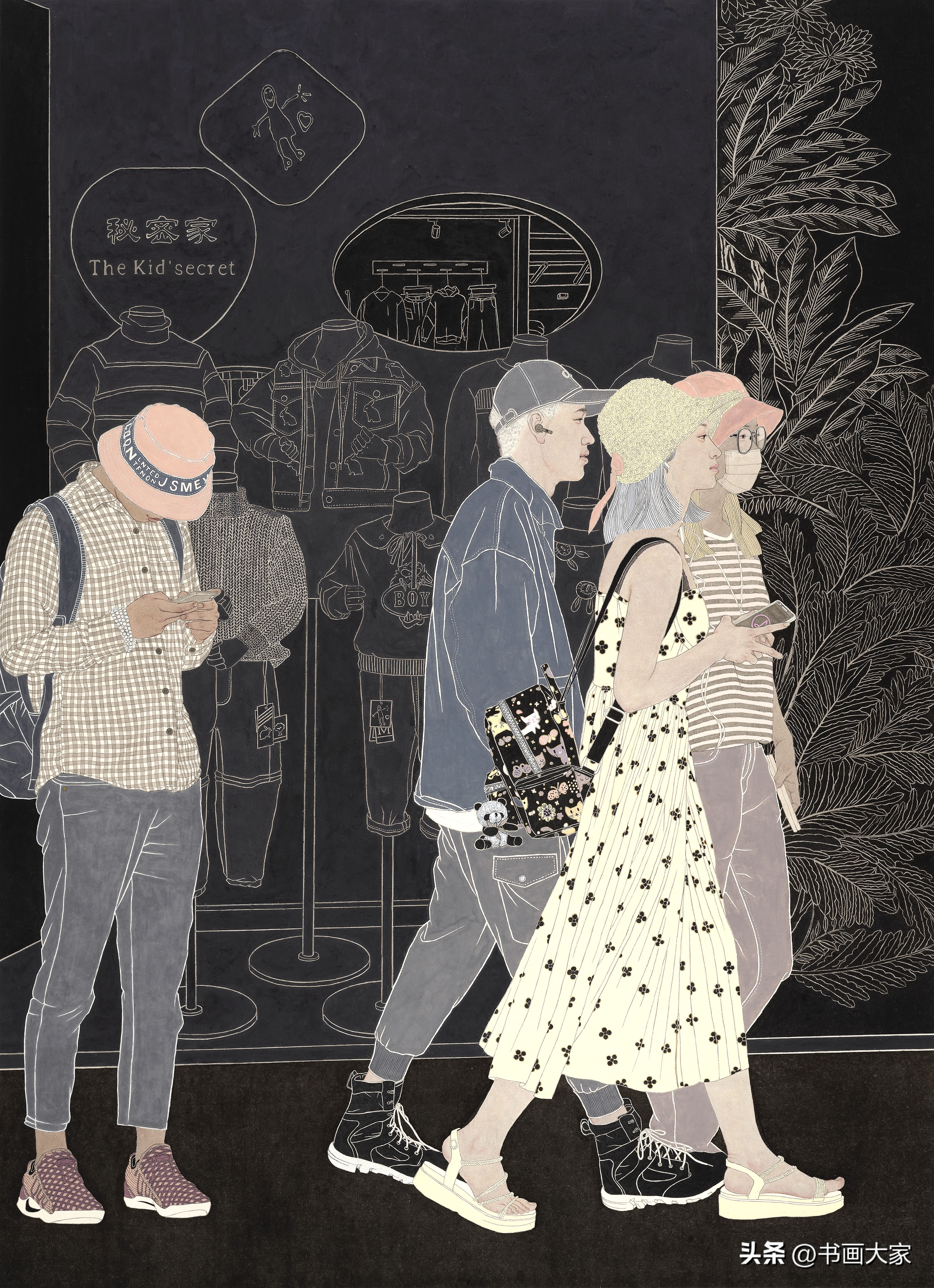 「夏氏笔墨」一门仨画家,山水、花鸟、人物,各显春秋