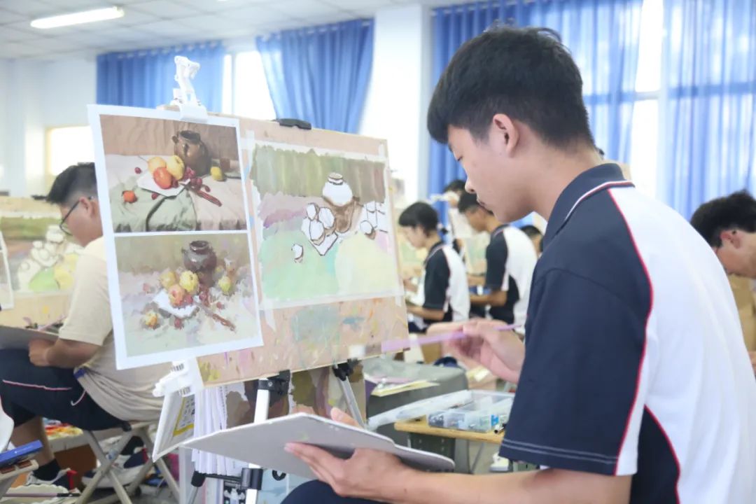 淮安市第一山中学成为河北美术学院生源基地
