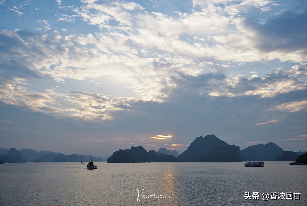 越南下龙湾lacasta游轮,越南下龙湾海滩游玩攻略