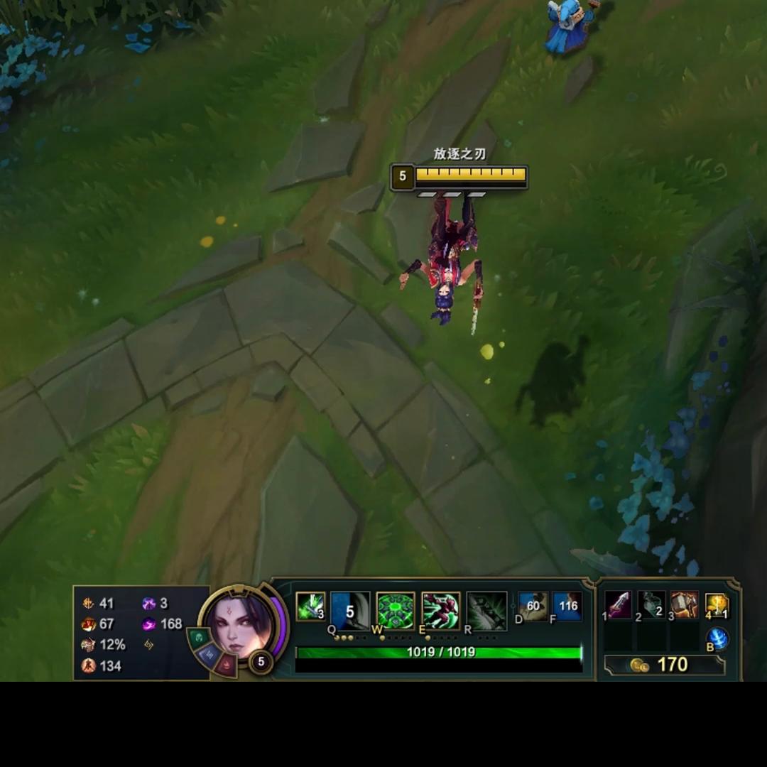 放逐大帝锐雯打奎桑提,奎桑提打锐雯天赋