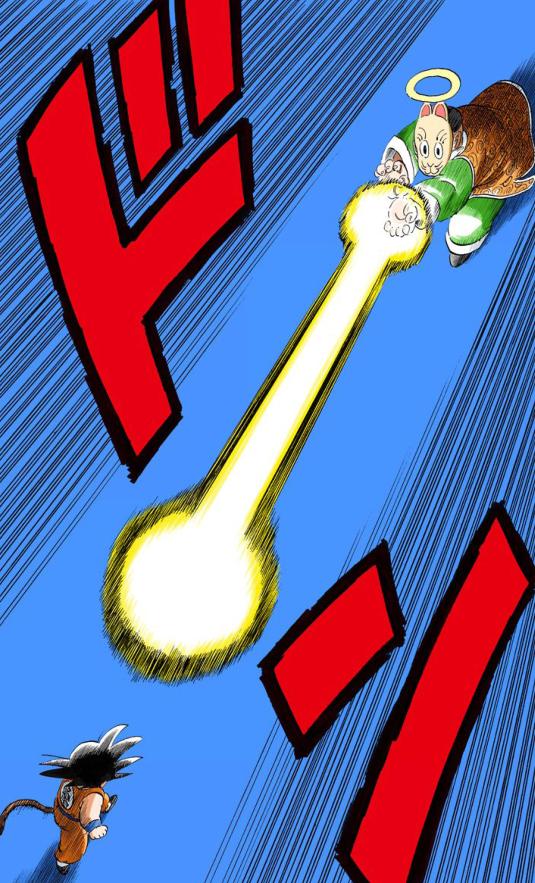 龙珠悟空的一生漫画图片,七龙珠悟空父亲大战弗利萨