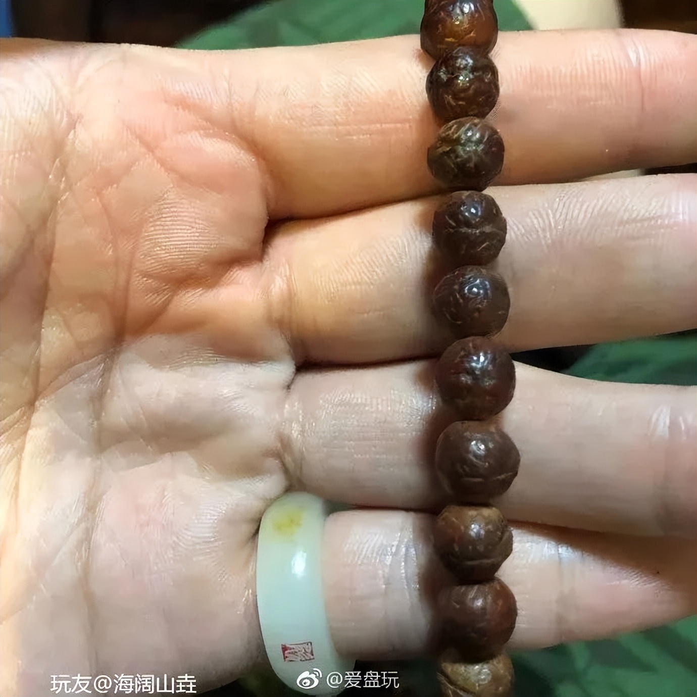 盘了五年的凤眼菩提,盘玩八年的凤眼菩提