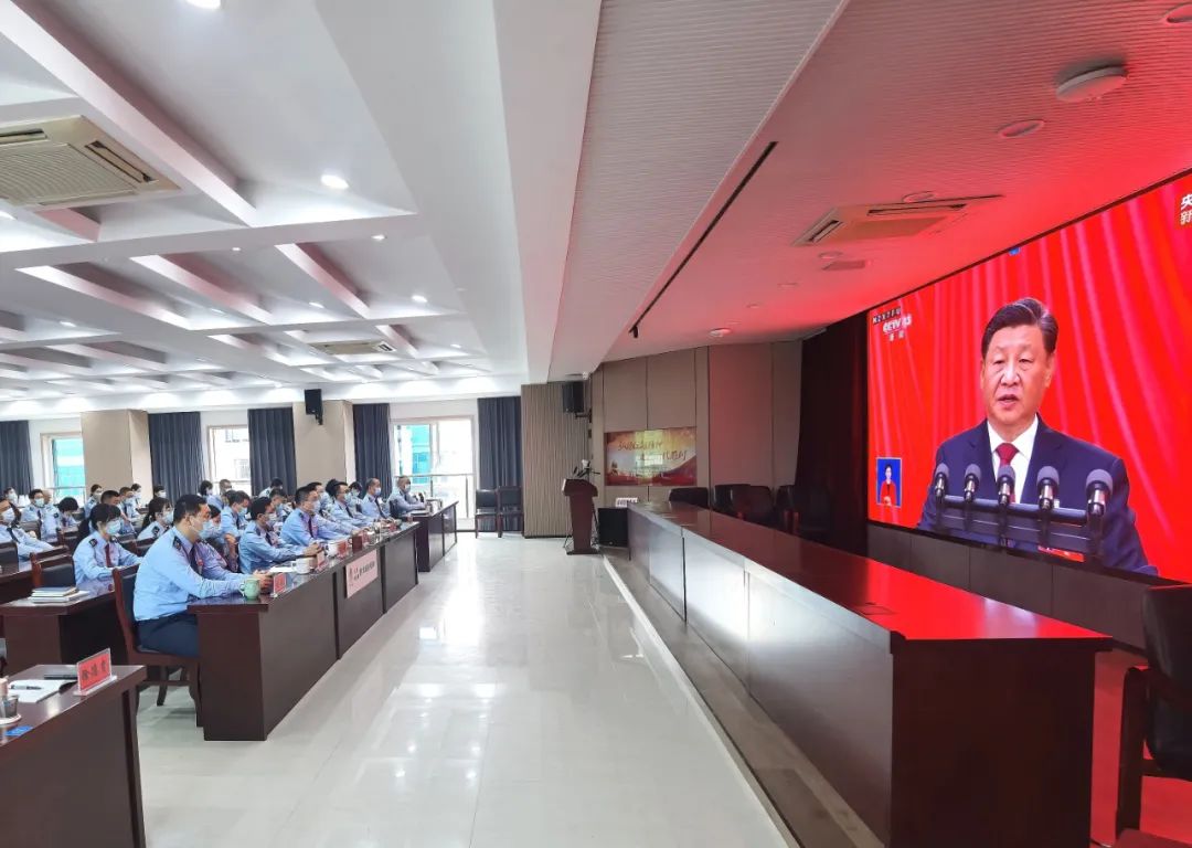 市税务局收听收看党的二十大,税务部门认真学习党的二十大精神