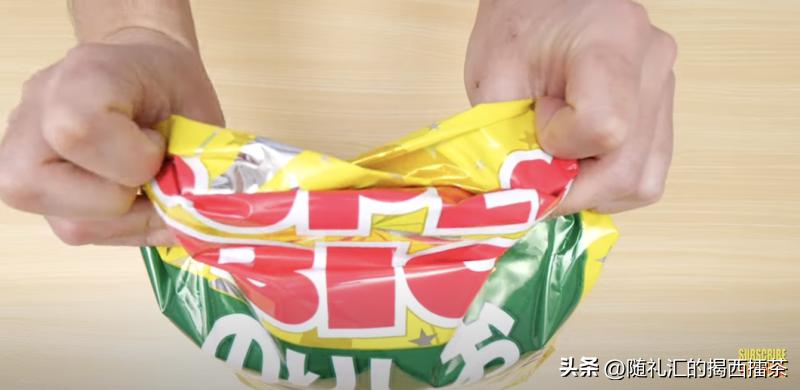 洋芋盒子怎么包法,洋芋片封口袋