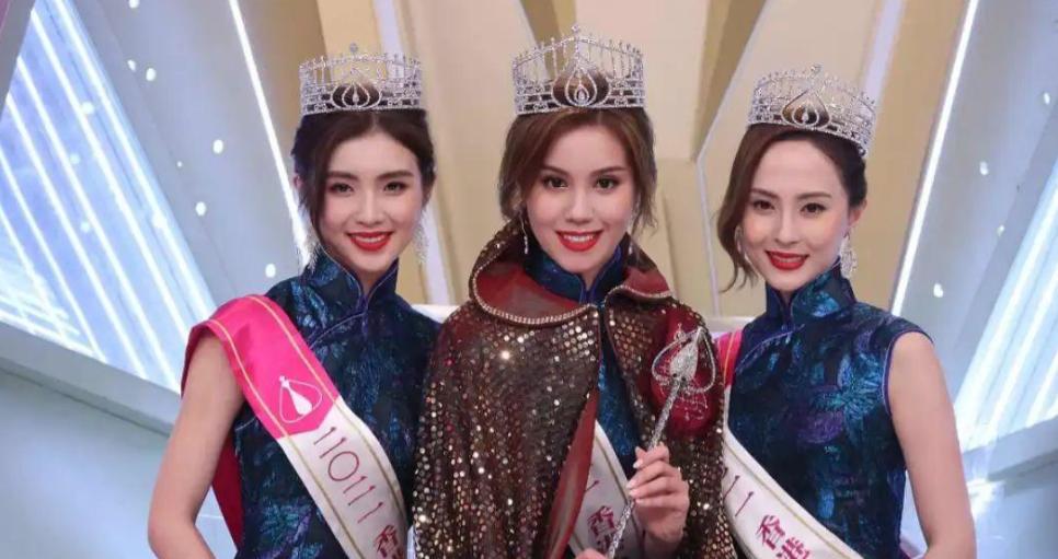 今年被内定的“神颜港姐冠军”，火辣到网友集体破防：港娱有救了