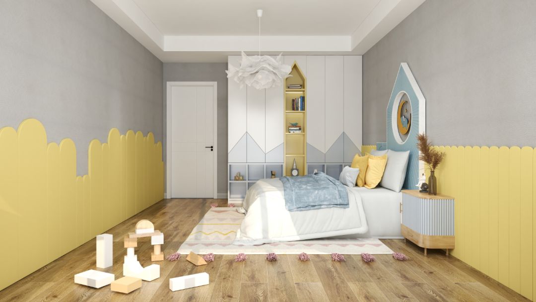 儿童房这样装有趣也实用,儿童房要这样装