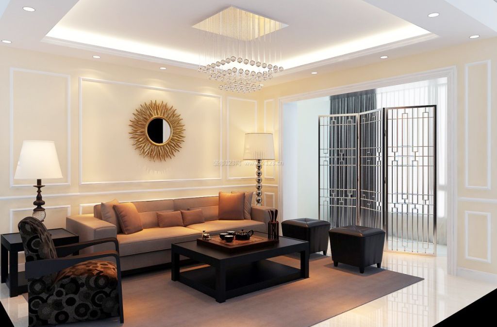 装修怎么装吊顶既省钱又美观,房子装修什么样的吊顶最省钱简洁