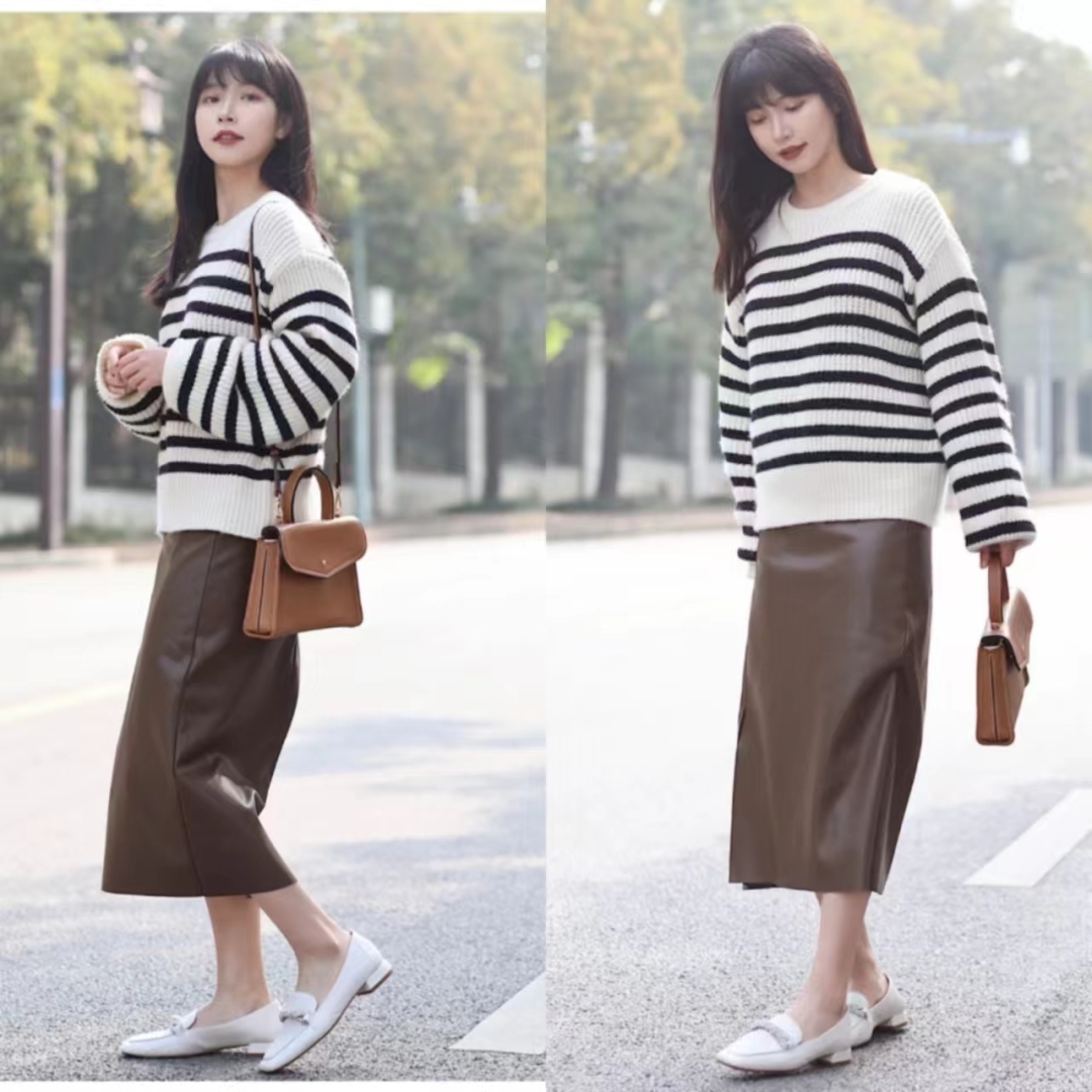 乐福鞋穿搭推荐,乐福鞋的正确穿搭图