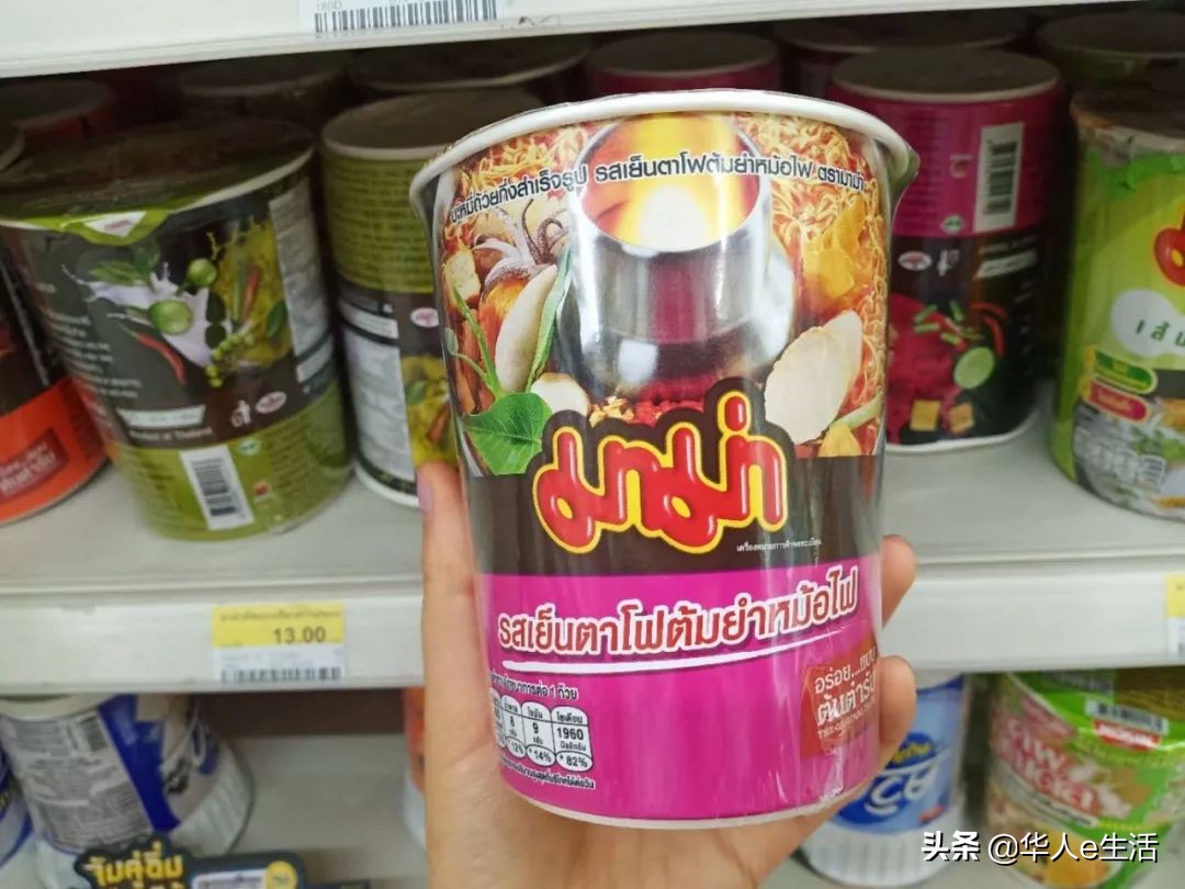 泰国有哪些好吃的泡面,泰国最好吃的速食面
