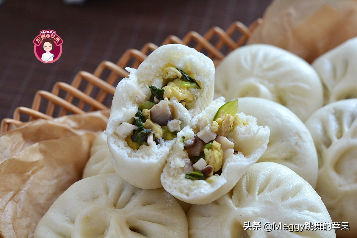 简单做一款素包子让早餐更有味道,素包子的家常做法宝宝早餐
