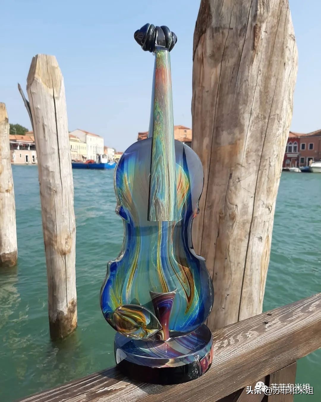 浪漫水城威尼斯的玻璃制品