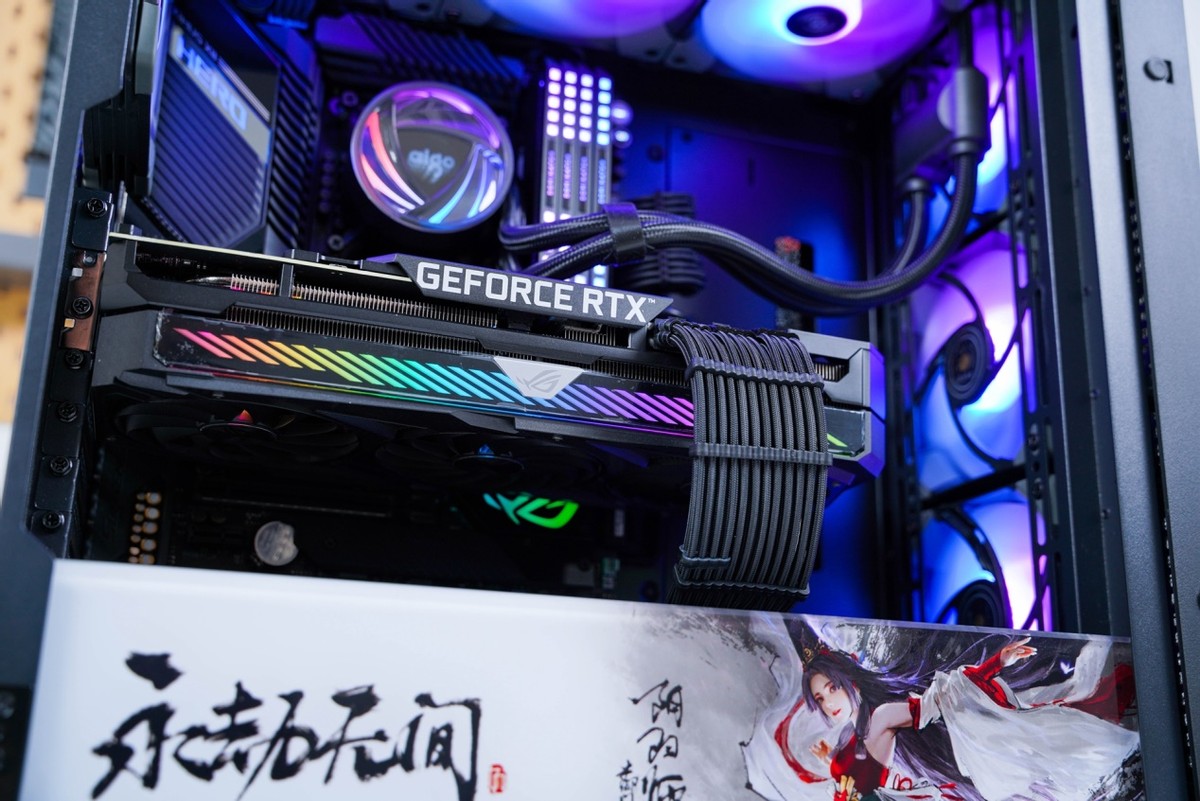 高级感桌面搭建,diy改造电脑主题机箱