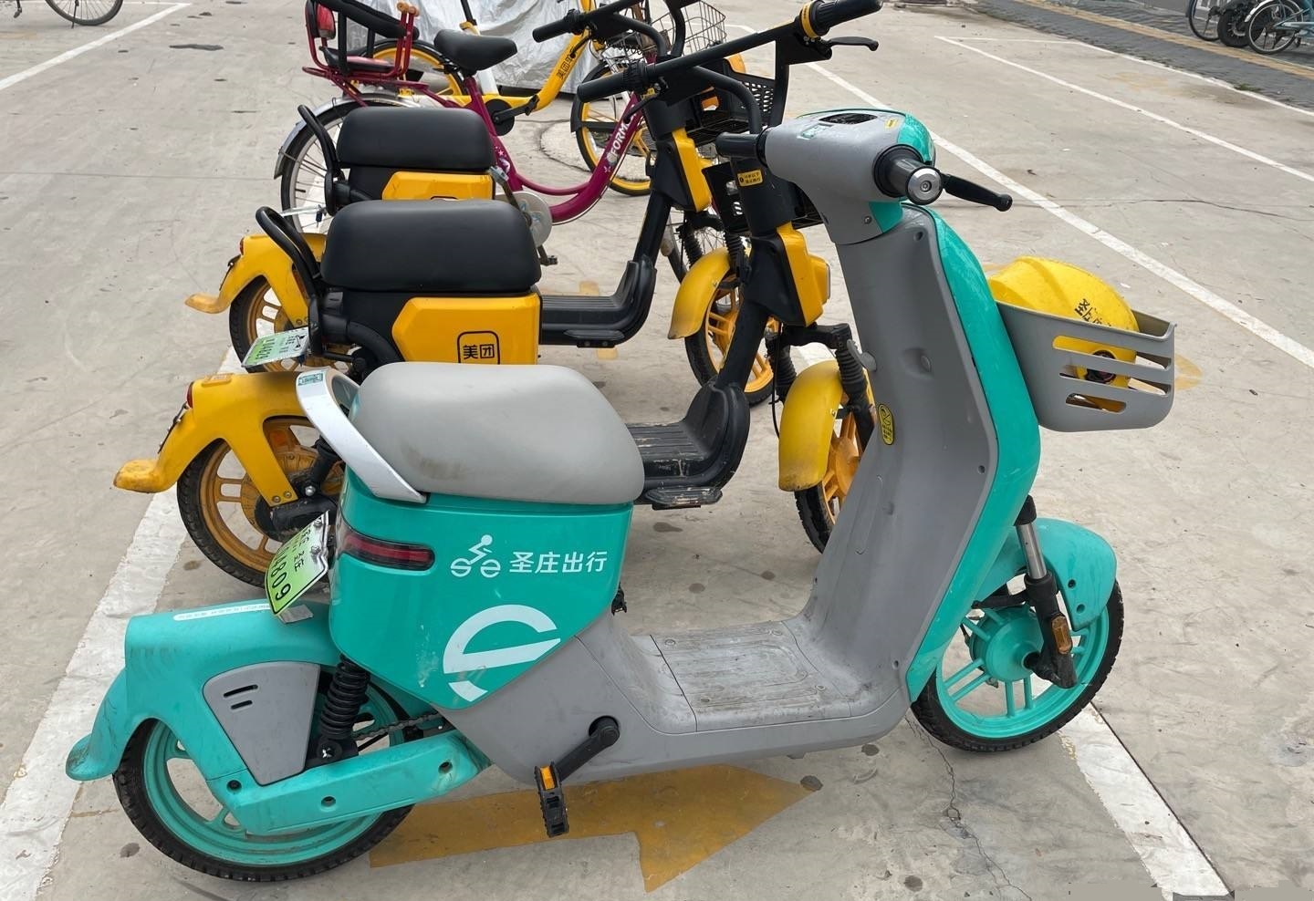 石家庄共享电助力车,石家庄共享大电车