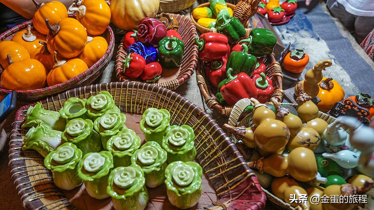 景德镇的夜市瓷器,景德镇便宜瓷器夜市