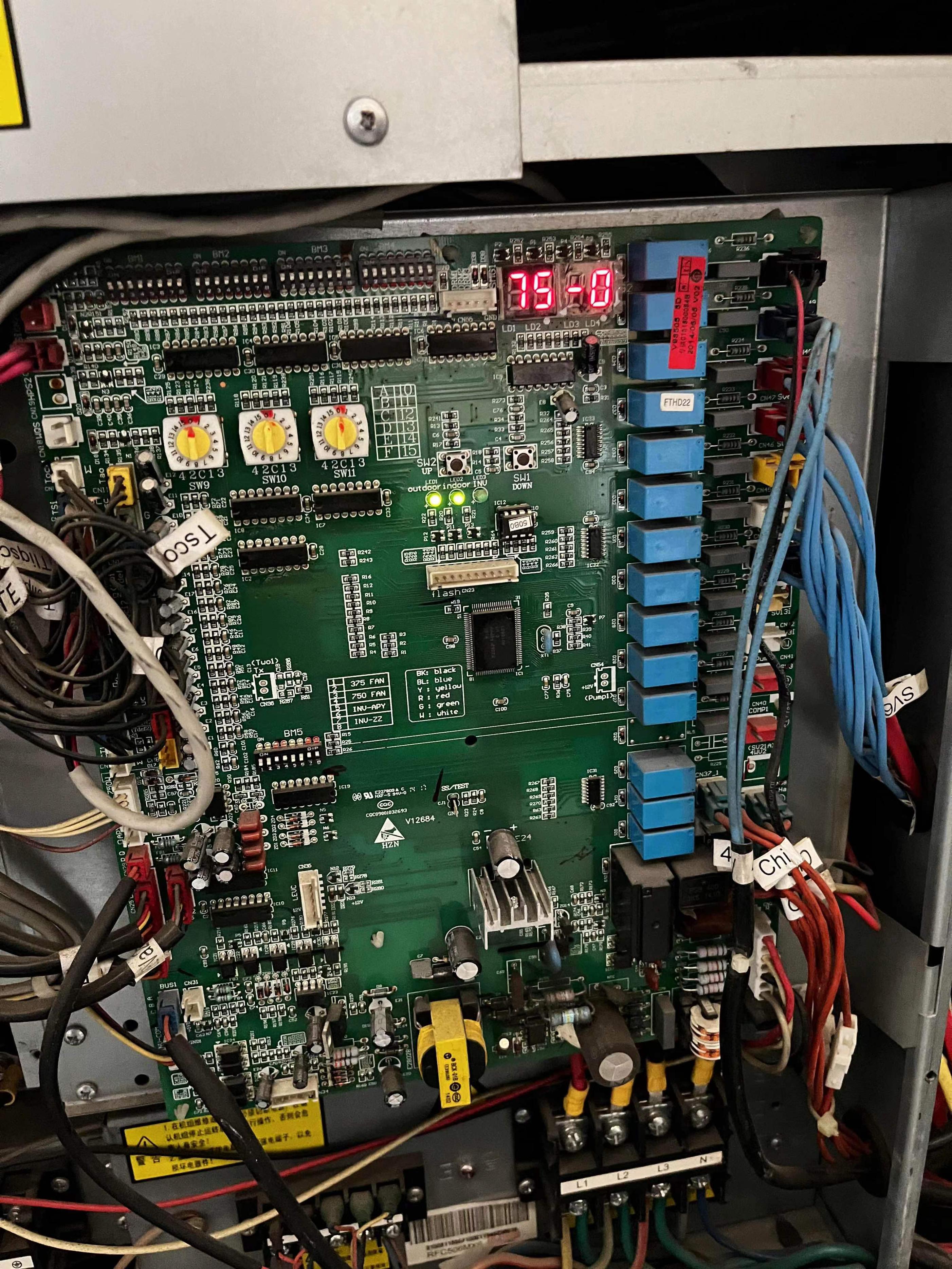 大金中央空调e4故障代码,大金中央空调常见故障代码