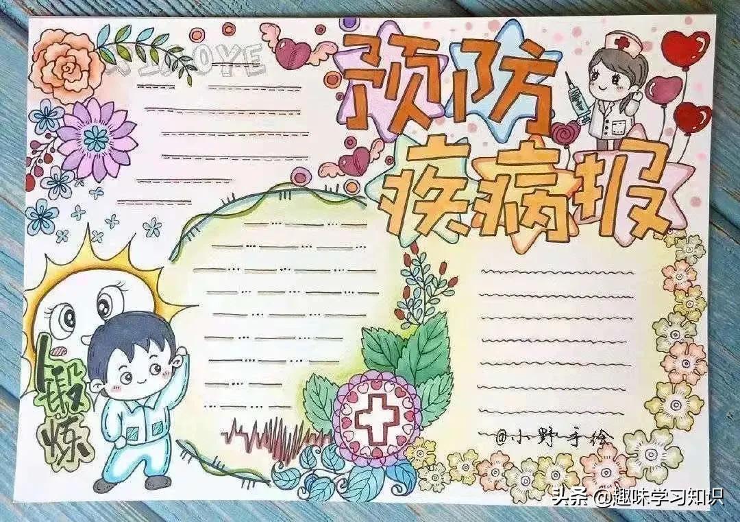 疫情防控手抄报，防疫手抄报