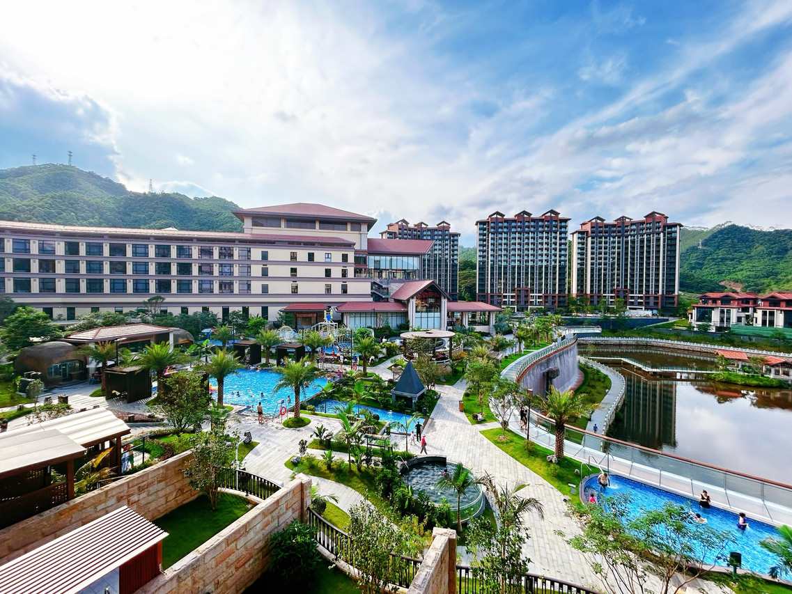惠州富力南昆山温泉养生谷,惠州南昆山温泉泳池酒店