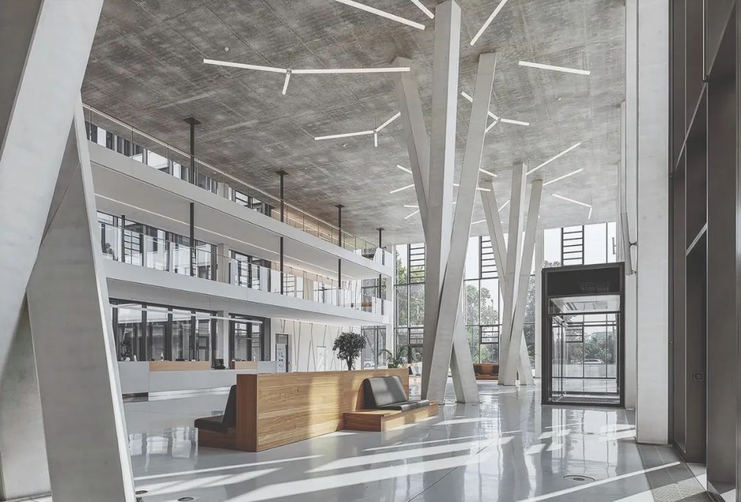 企业大厦设计图,企业总部办公楼装修设计