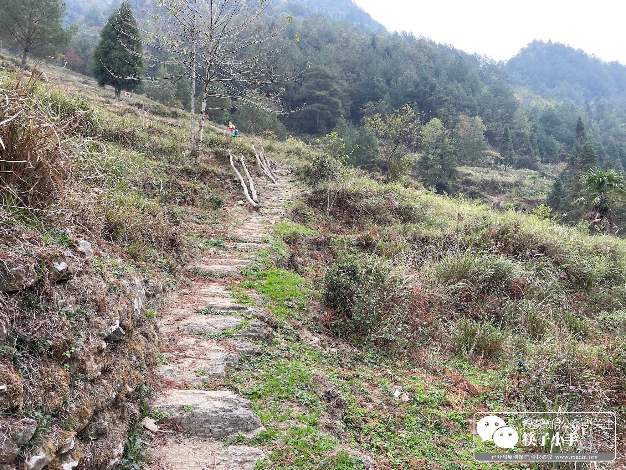 悬崖村步行道原来的样子,凉山悬崖村徒步