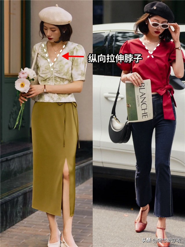 如今流行这样穿洋气显瘦立竿见影,好看又显瘦的衣服穿搭