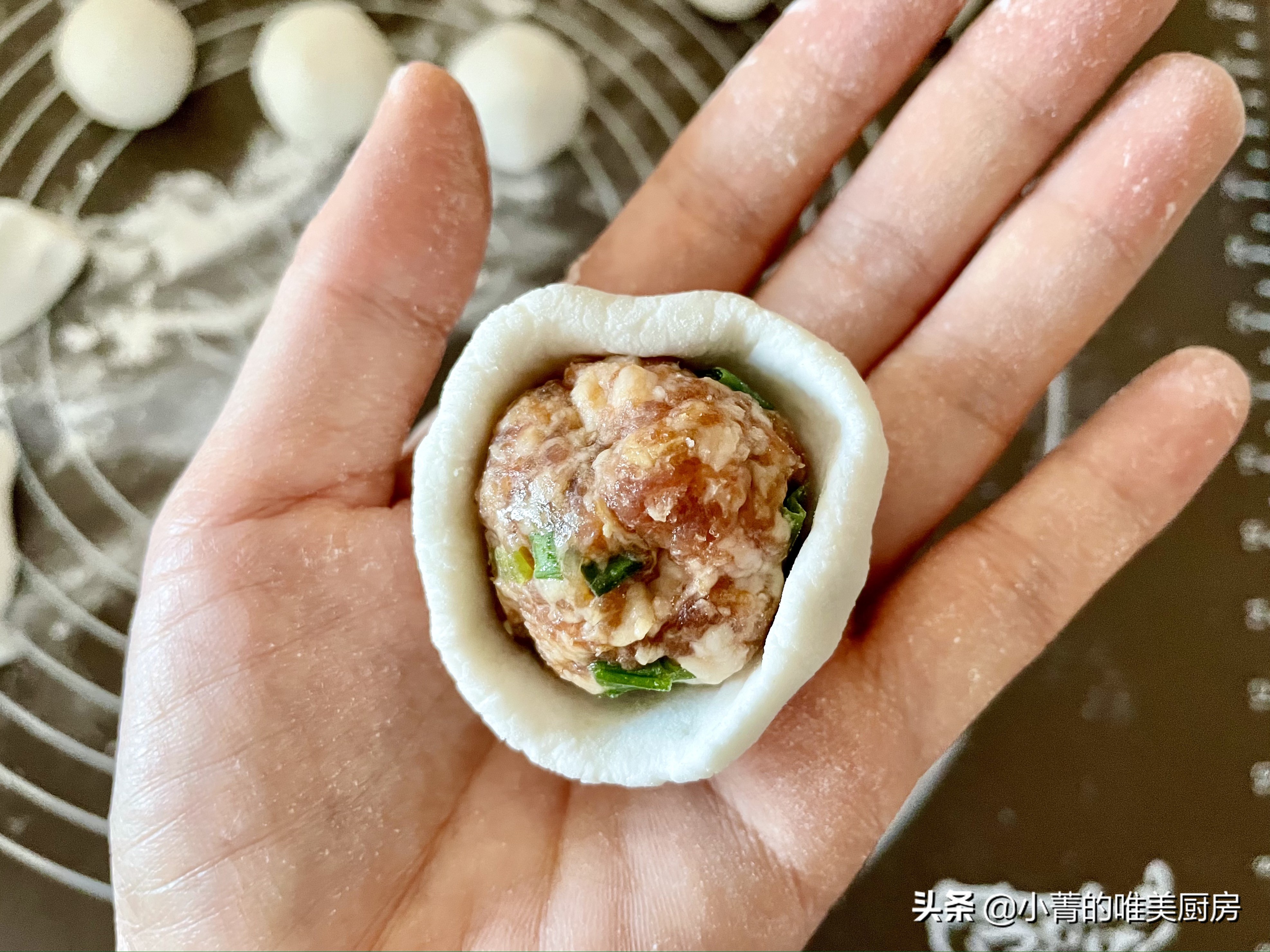 元宵汤圆炸着吃,今年的元宵汤圆特别甜