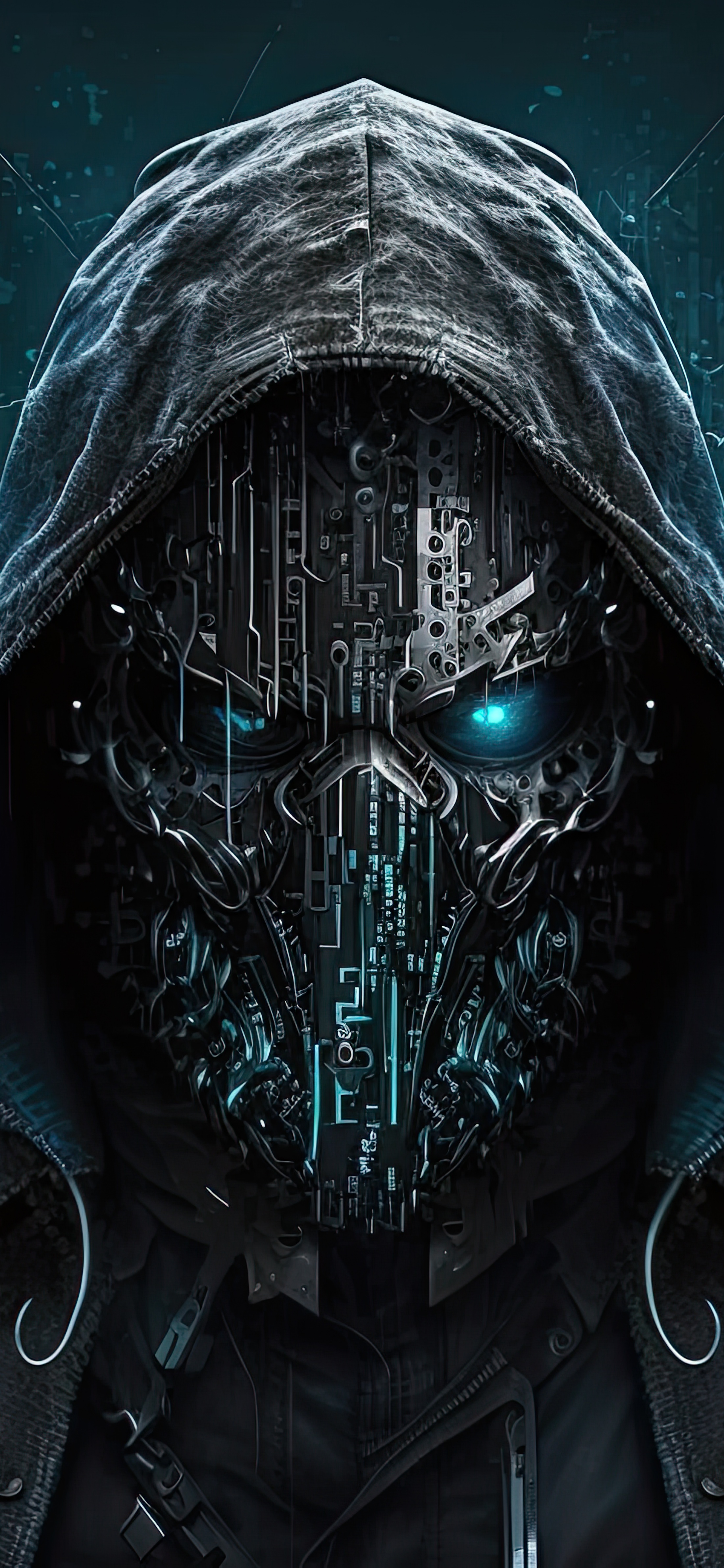 复古骷髅壁纸,骷髅头高清暗黑壁纸