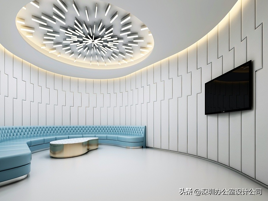 深圳福田办公空间装修设计公司|华汉基因装饰效果图