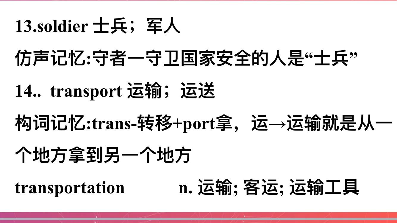 巧记英语必修二unit3单词,必修一英语单词unit2巧记