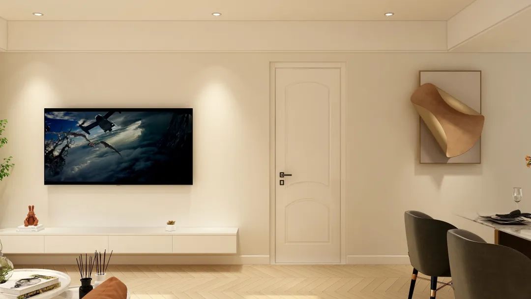 鱼骨木纹砖的奶油风,鱼骨原木奶油风