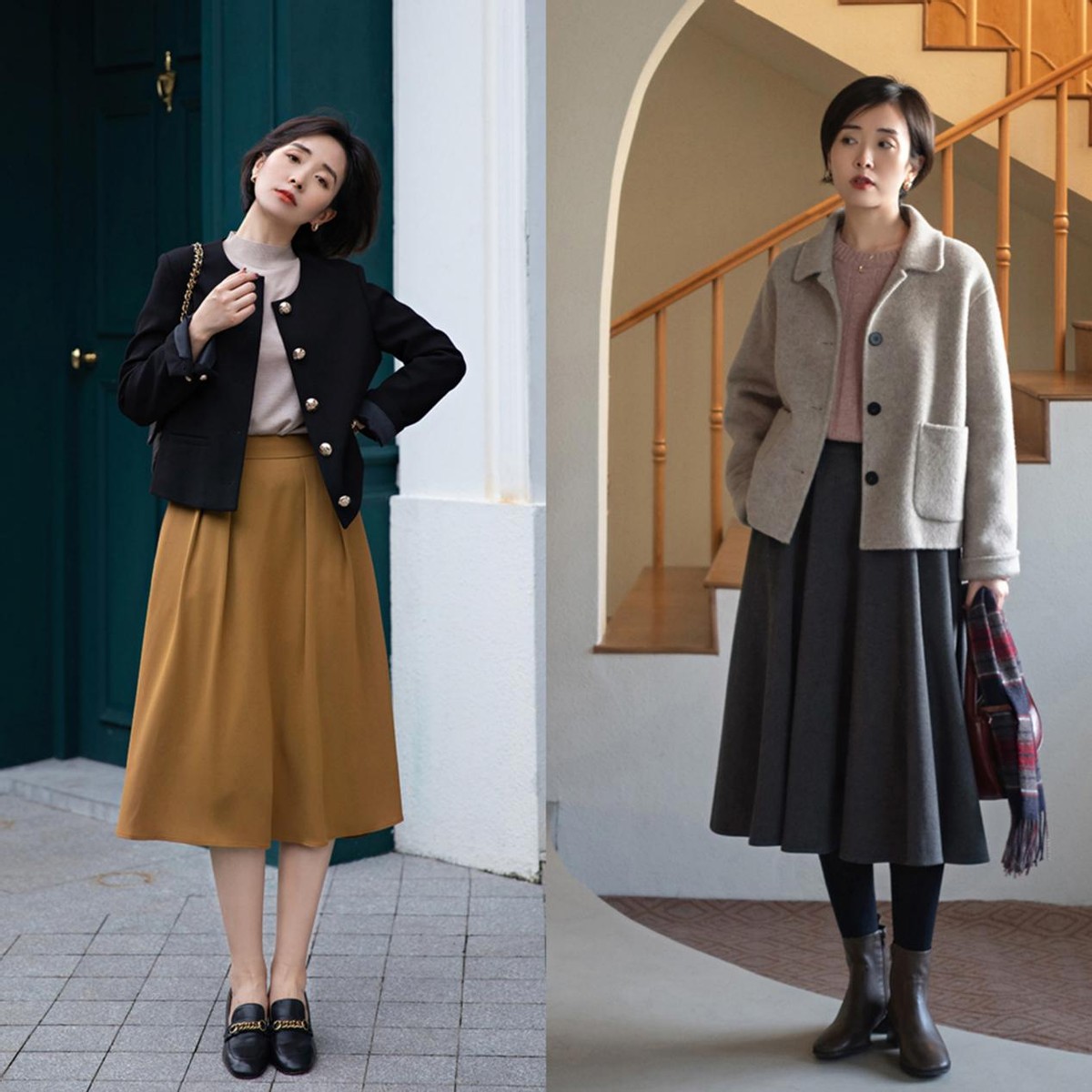 女人过了几岁就应该穿成熟一点的,女人要想穿得好外套不重要