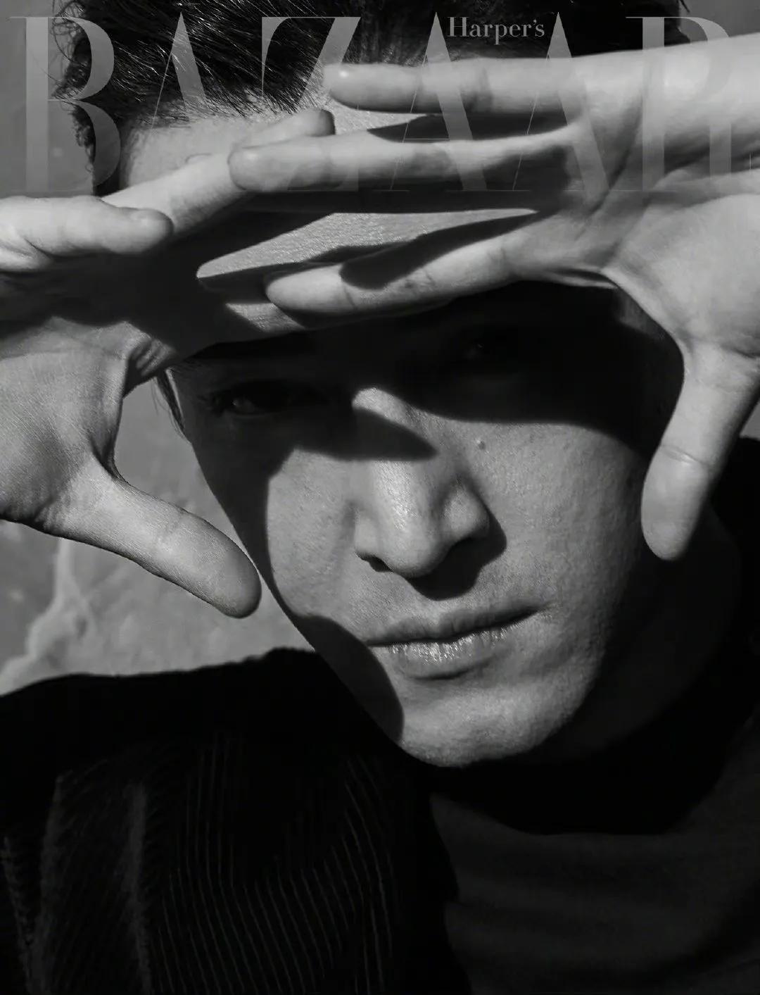 时尚芭莎肖战和谁拍过,时尚芭莎肖战年度盛典照片