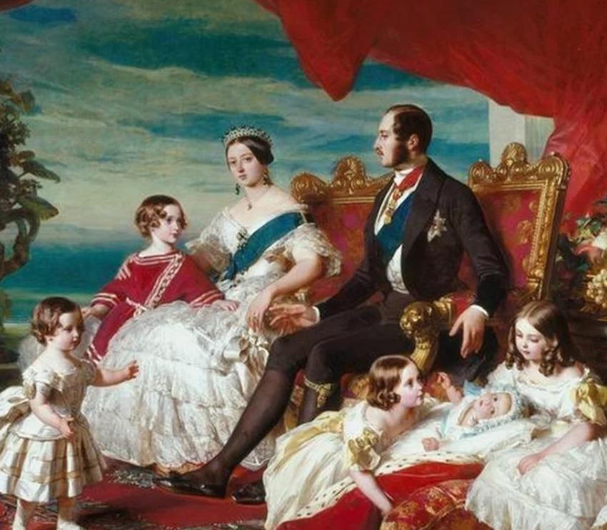 维多利亚的孩子姓氏的问题,维多利亚女王的儿子们跟谁姓