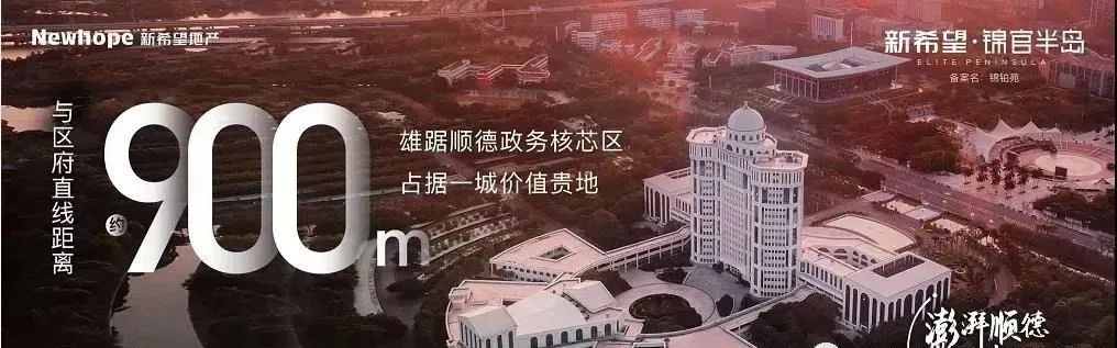 顺德大良新希望锦官半岛一线江景房内部价地段优越近地铁交通便利