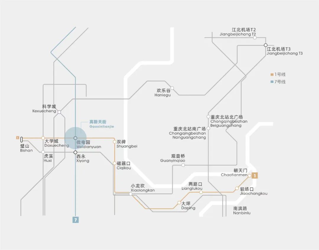 龙湖重庆高新天街规划有B馆吗,重庆龙湖高新天街占地面积