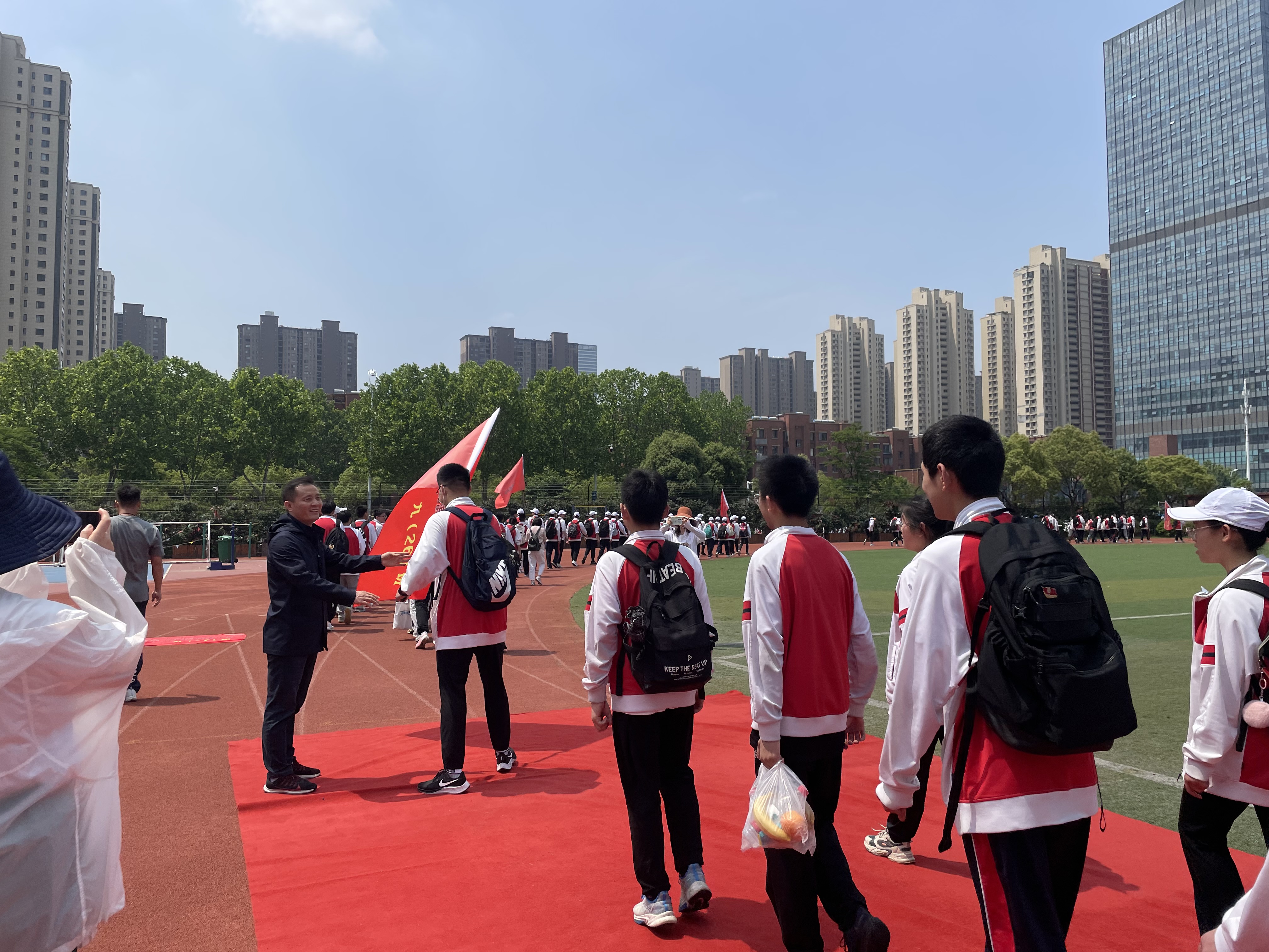 寿春中学毅行,合肥寿春中学毅行