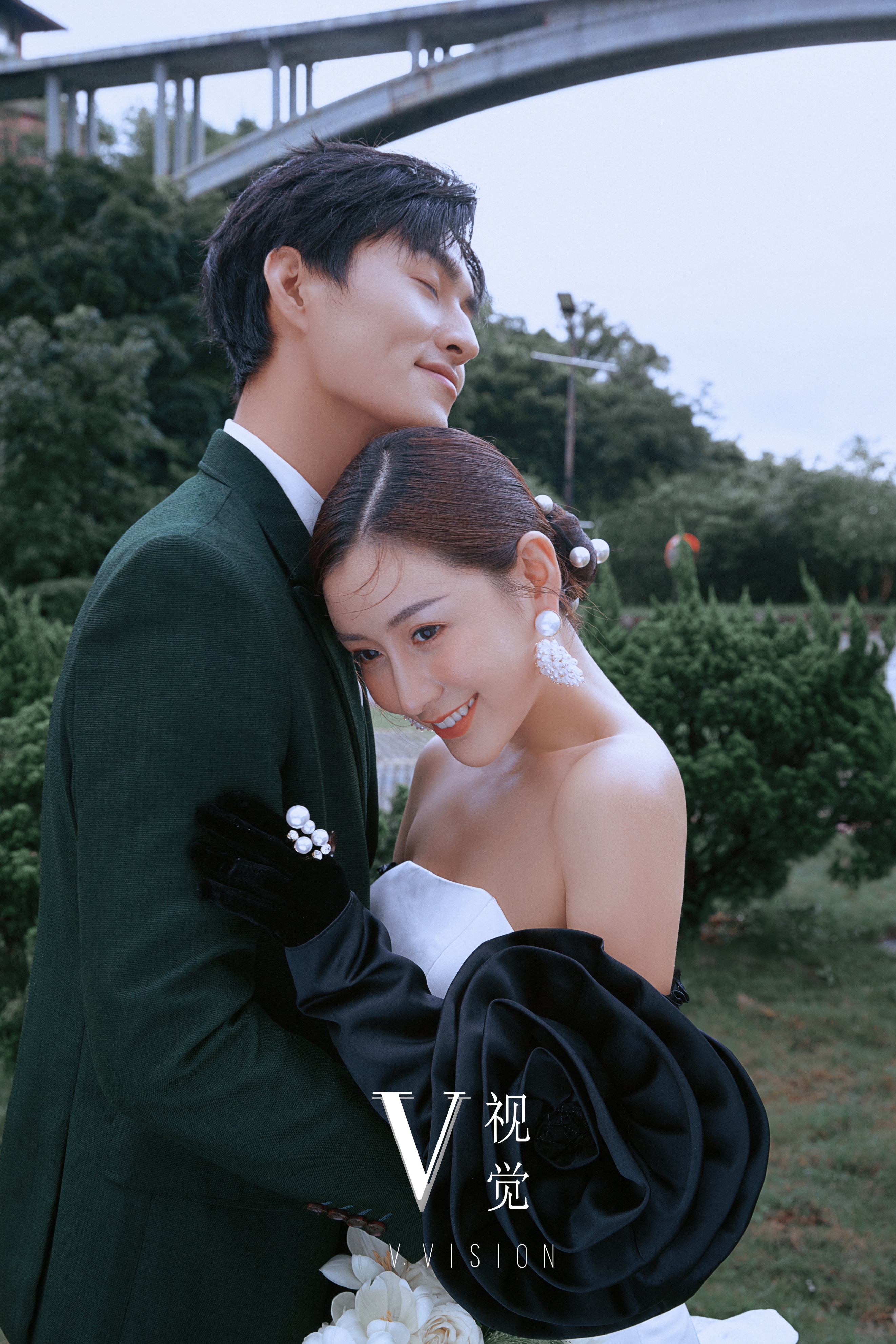 电影风格的婚纱照怎么拍,被闺蜜赞爆的法式优雅婚纱照