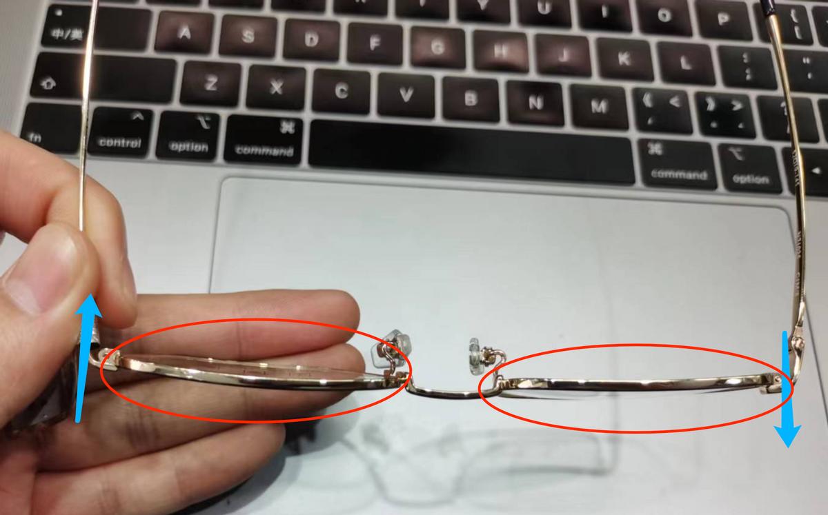 眼镜腿歪了怎么调整回去,眼镜总是戴歪怎么办