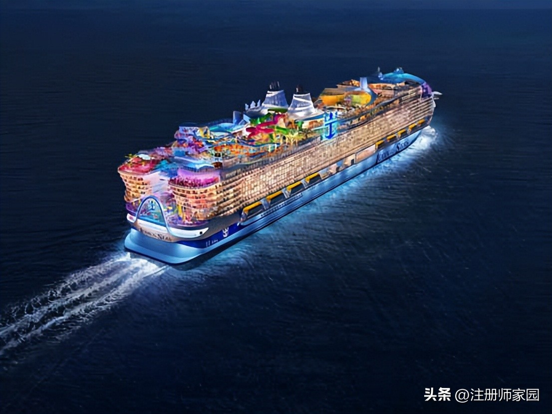 2024年建成的豪华游轮,全球最大的豪华游轮开启首航