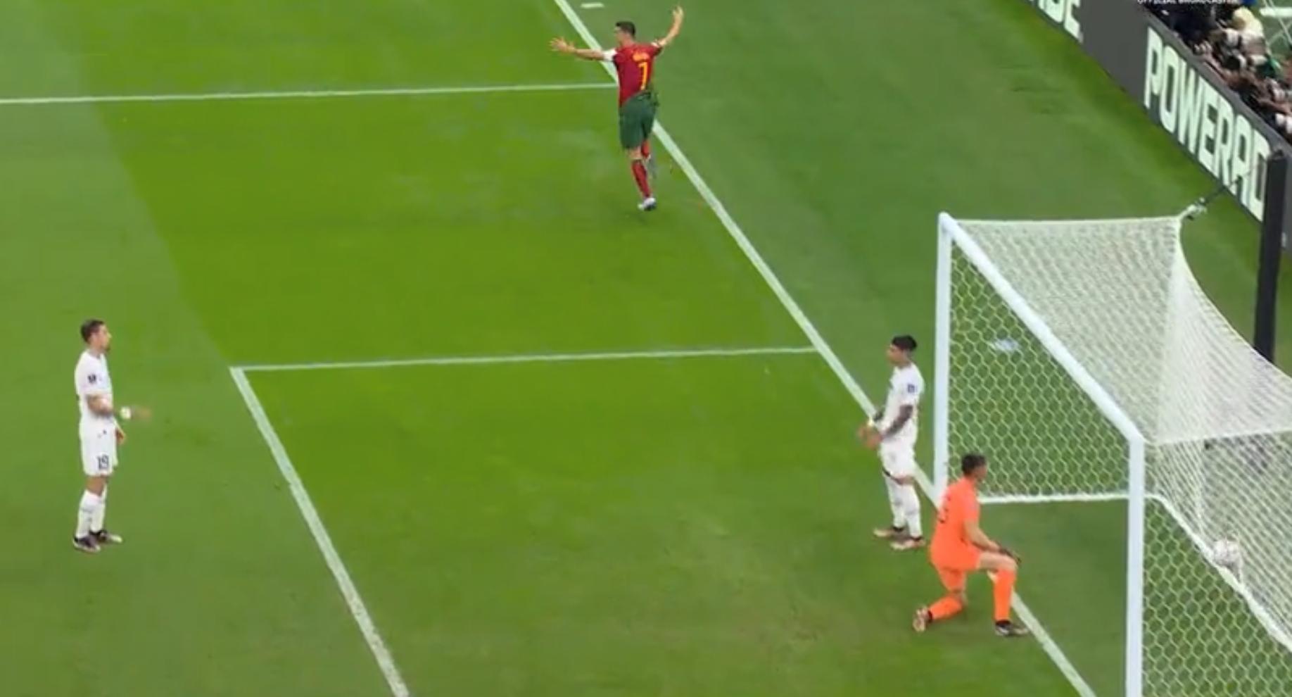 c罗这次世界杯进球瞬间,c罗世界杯首秀踢进去几球