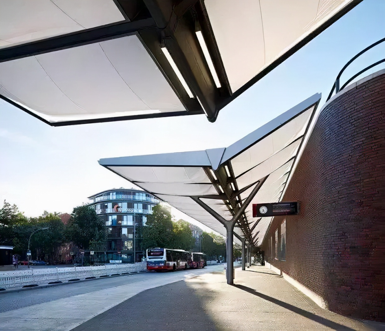 比较好的公交站台设计,仿古式公交站台怎样设计才更美观