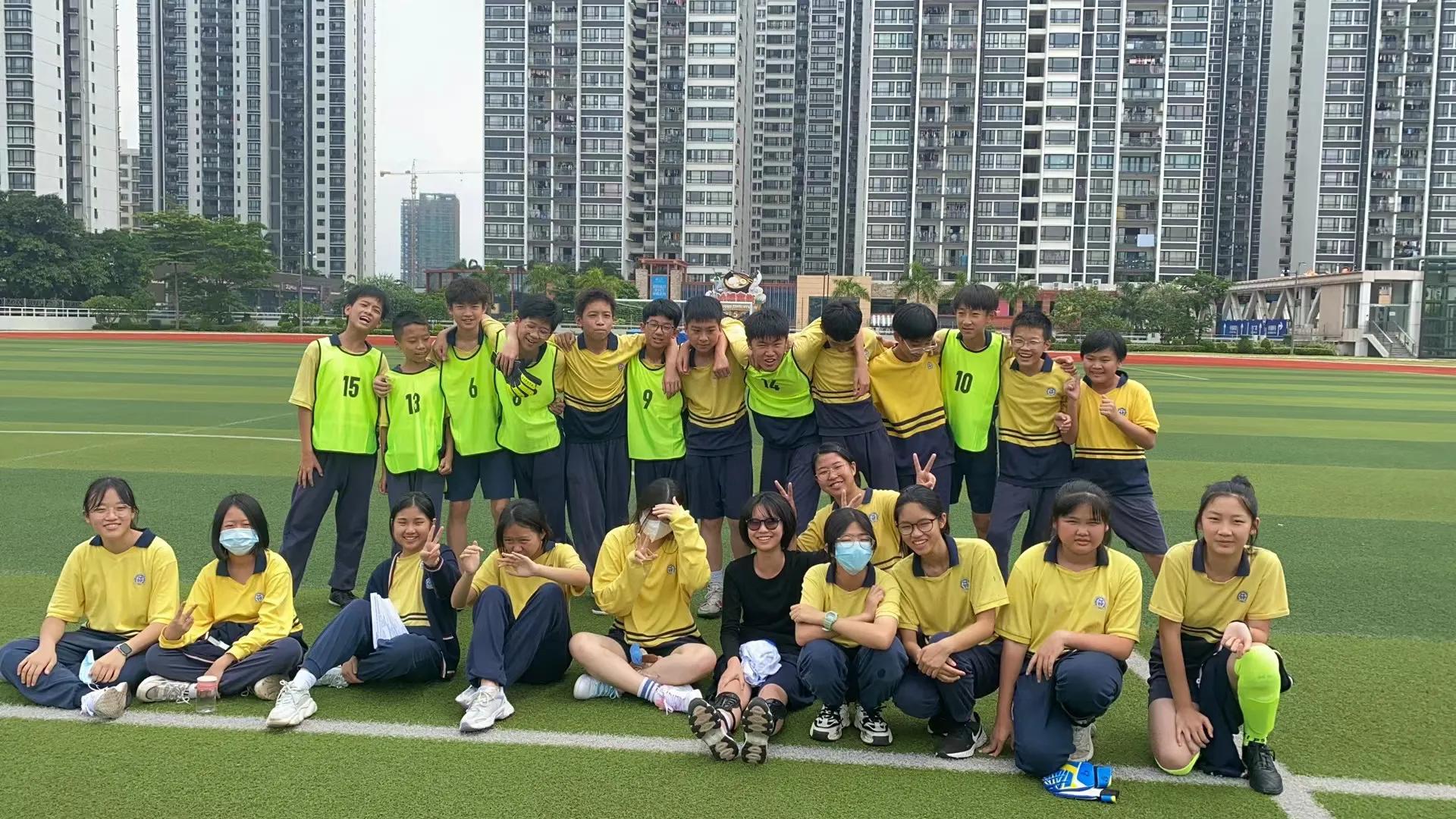 香港足球学校友谊赛,祈福英校港澳班