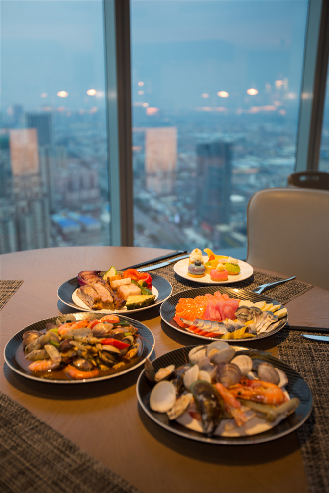 黄岐希尔顿龙狮轩中餐厅早茶,佛山黄岐美食推荐早茶