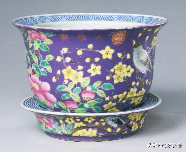 怎样鉴定粉彩瓷的手绘和贴花,如何区分珐琅彩和粉彩瓷器