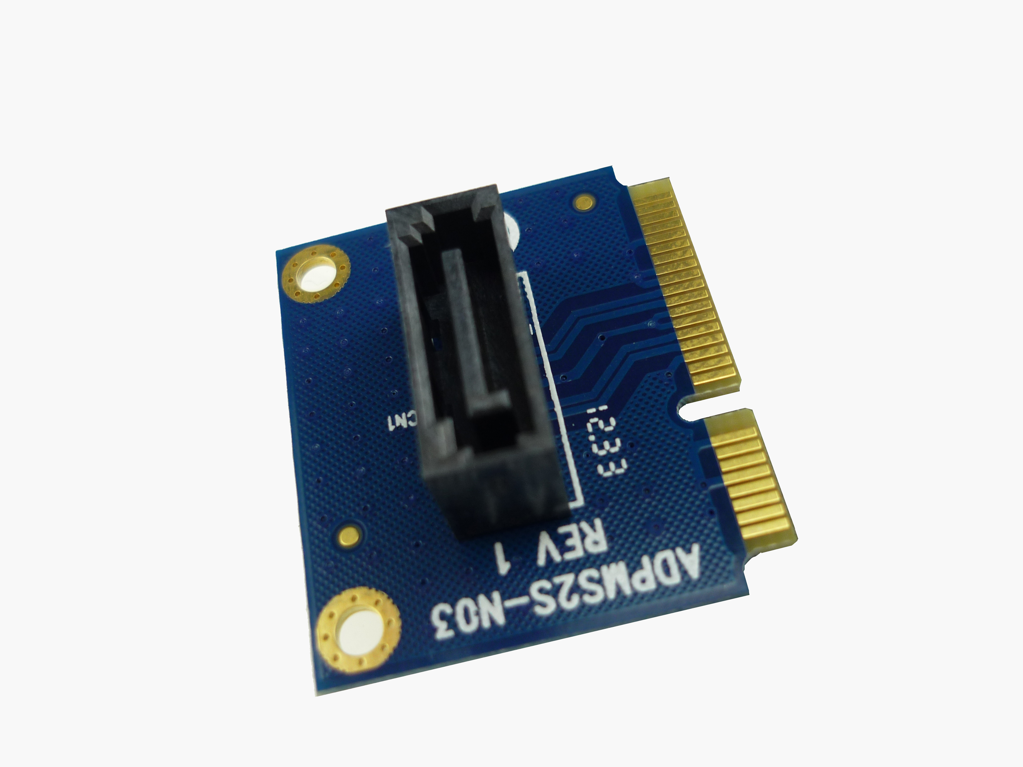 msata转接sata固态硬盘,msata怎么转7pin的sata2接口