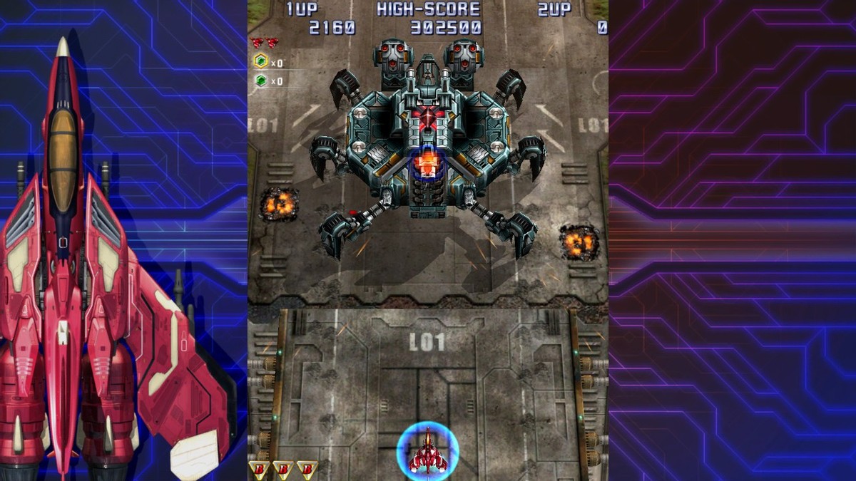 加入混音版音乐的《雷电4》，玩起来更带感了